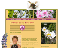 Tablet Screenshot of natura-kosmetik.de